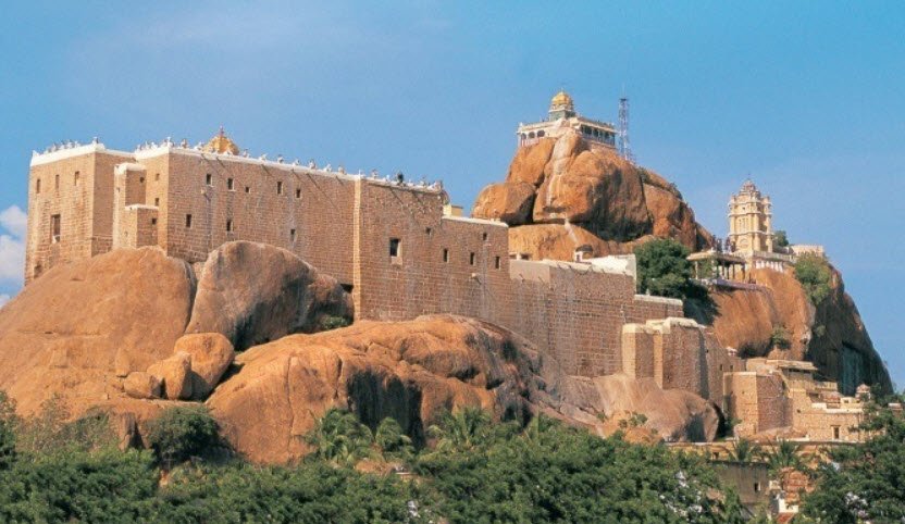 Tiruchirappalli Fort, India